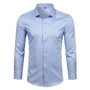 Camisa Social Masculina Slim Elástica Firenzo