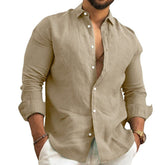 Camisa de Linho Masculina Firenzo
