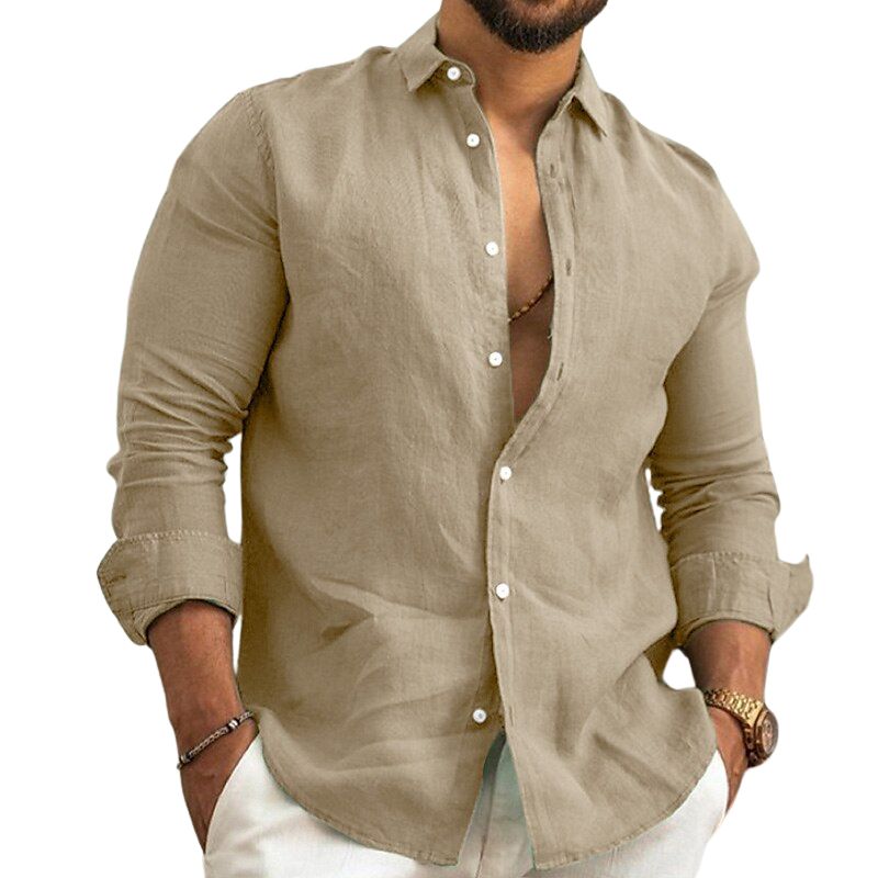 Camisa de Linho Masculina Firenzo