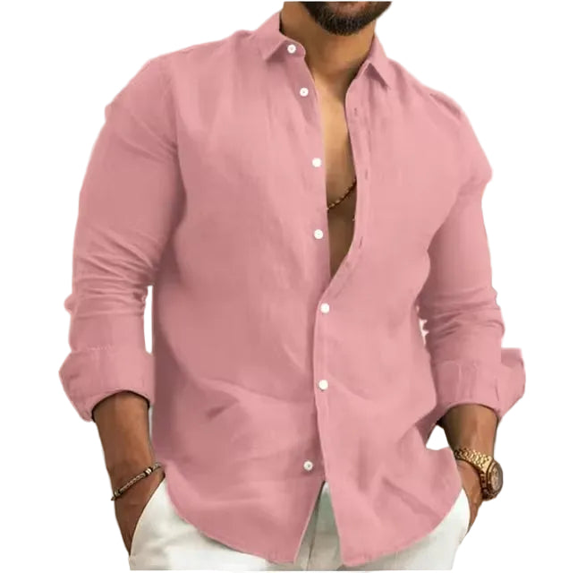 Camisa de Linho Masculina Firenzo