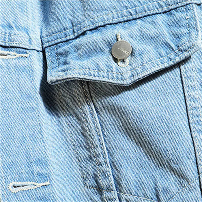 Jaqueta Casaco Masculino Jeans