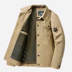 Jaqueta Casual Masculina em Algodão Firenzo
