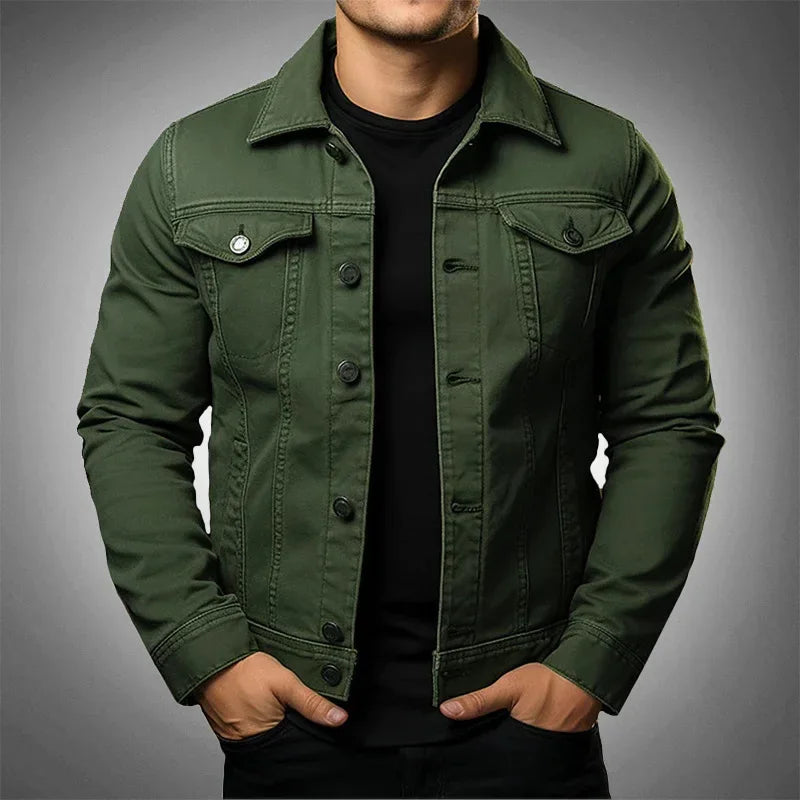 Jaqueta Jeans Masculina Firenzo Slim
