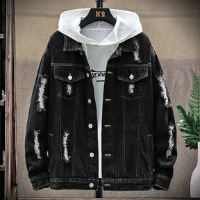 Jaqueta Jeans Masculina Firenzo Urban Flex