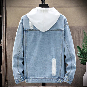 Jaqueta Jeans Masculina Firenzo Urban Flex