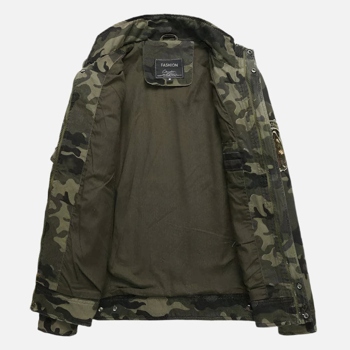 Jaqueta Masculina Camuflada Firenzo