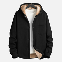 Jaqueta Masculina Forrada com Capuz