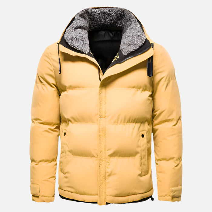 Jaqueta Masculina Puffer Forrada em Lã Firenzo