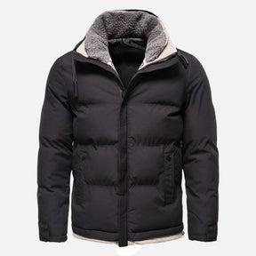 Jaqueta Masculina Puffer Forrada em Lã Firenzo