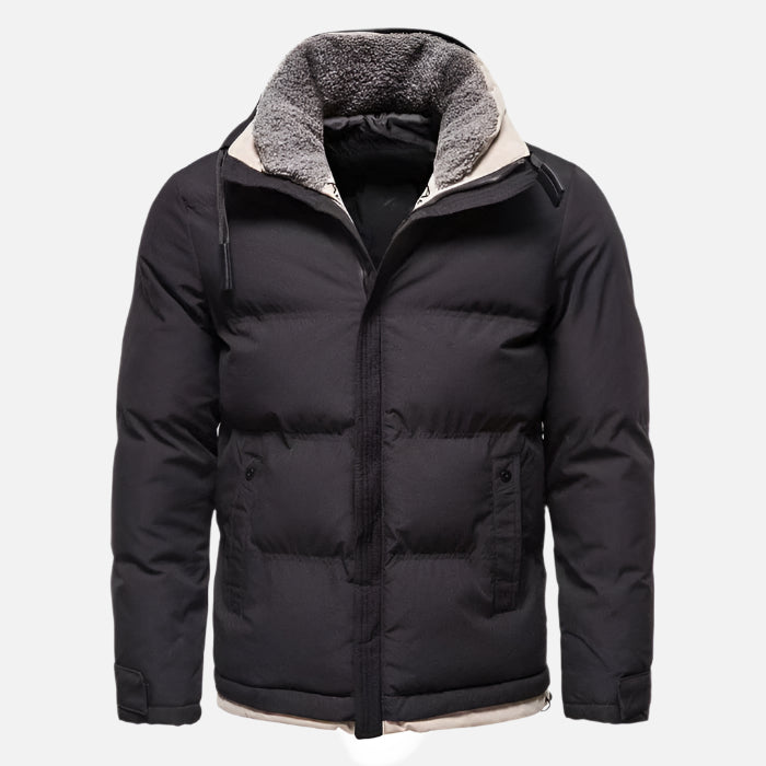 Jaqueta Masculina Puffer Forrada em Lã Firenzo