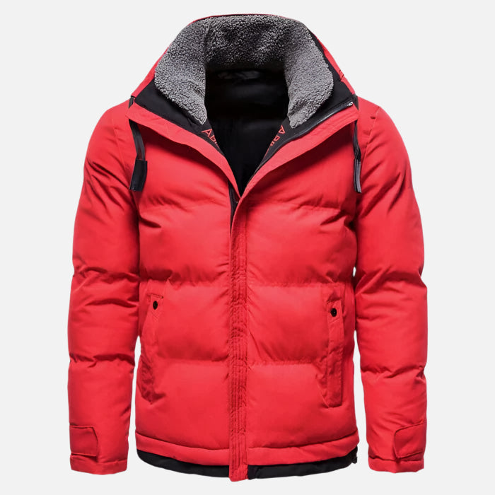 Jaqueta Masculina Puffer Forrada em Lã Firenzo