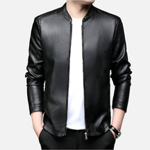 Jaqueta de Couro Masculina Alpha Man