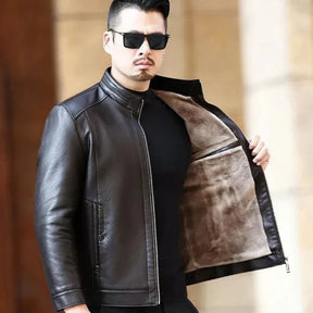 Jaqueta de Couro Masculina Firenzo FRZ208