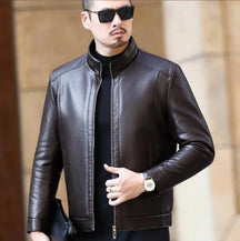 Jaqueta de Couro Masculina Firenzo FRZ208