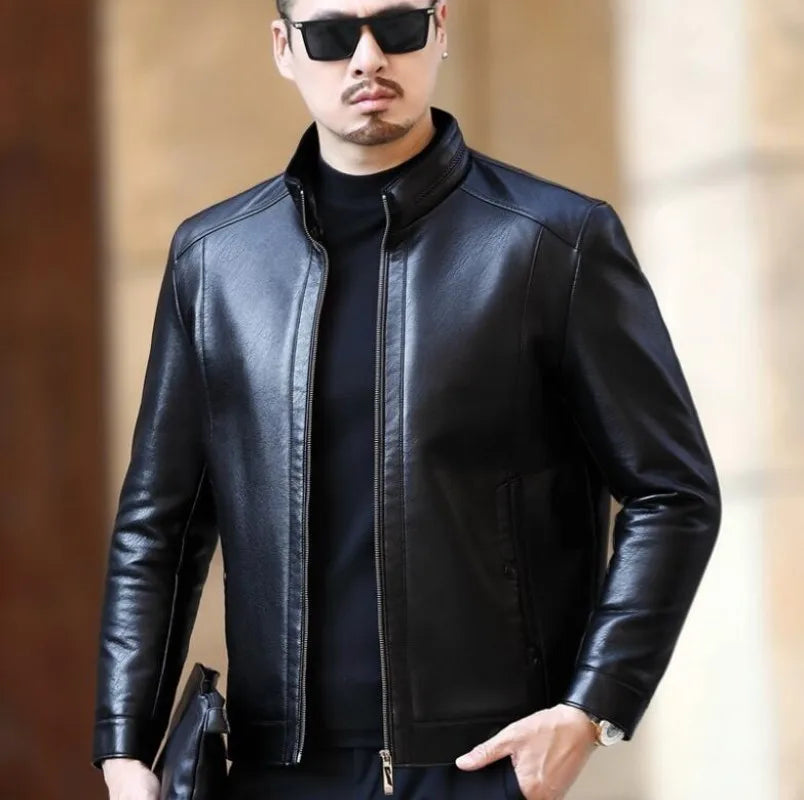 Jaqueta de Couro Masculina Firenzo FRZ208