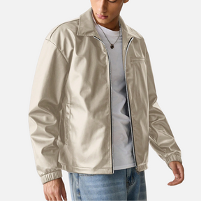 Jaqueta de Couro Masculina Urban